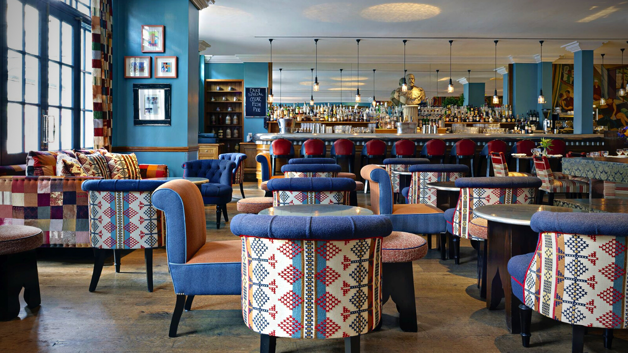cosy hangout space within charlotte street hotel